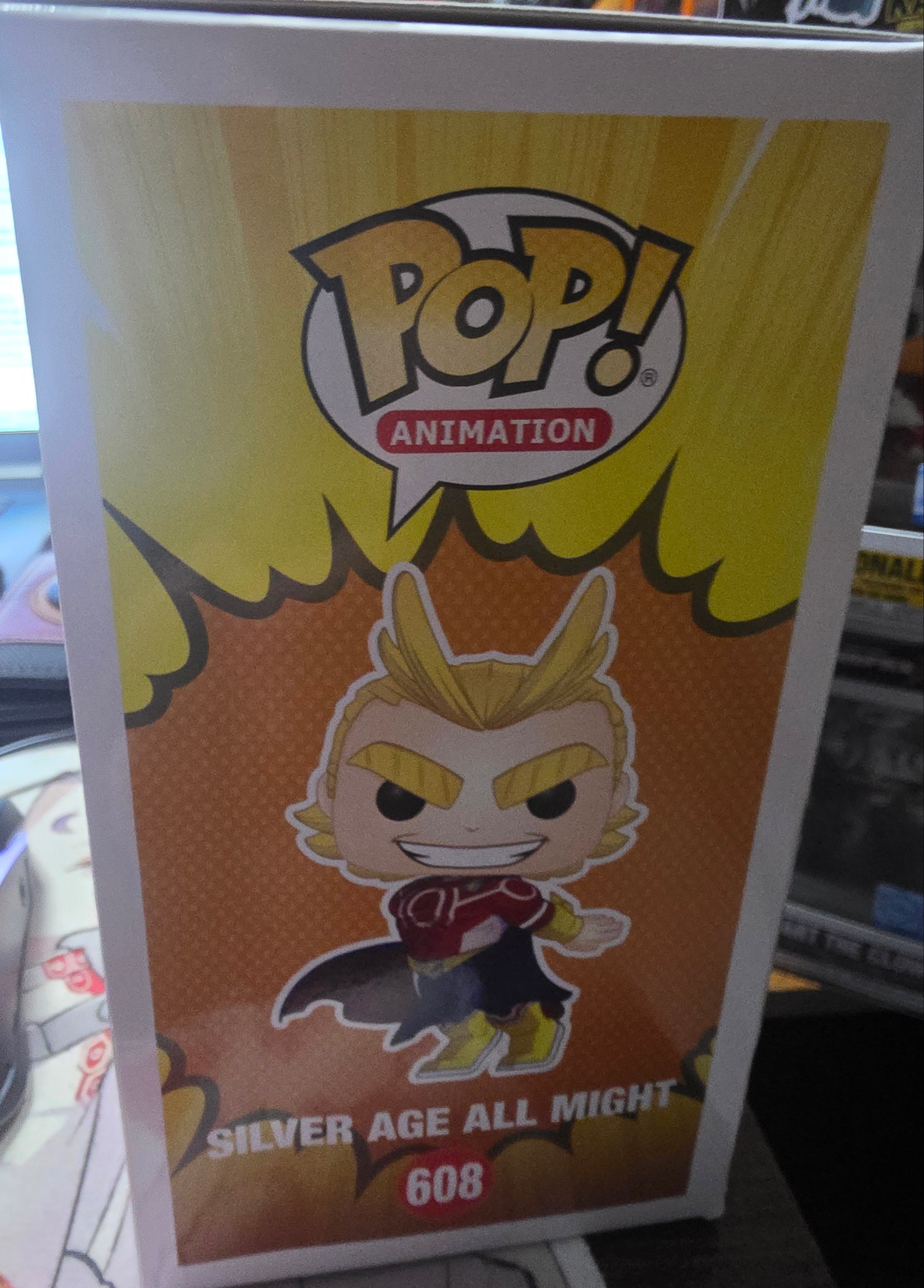 My Hero Academia Silver Age Almight Funko Pop # 608