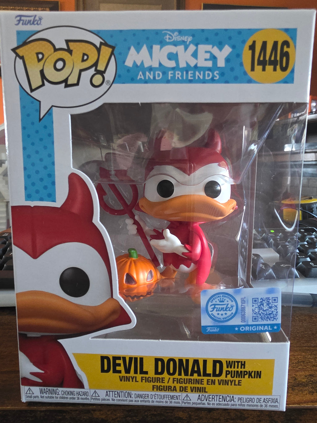 Disney`s Micky and Friends Devil Donald Funko Pop 1446