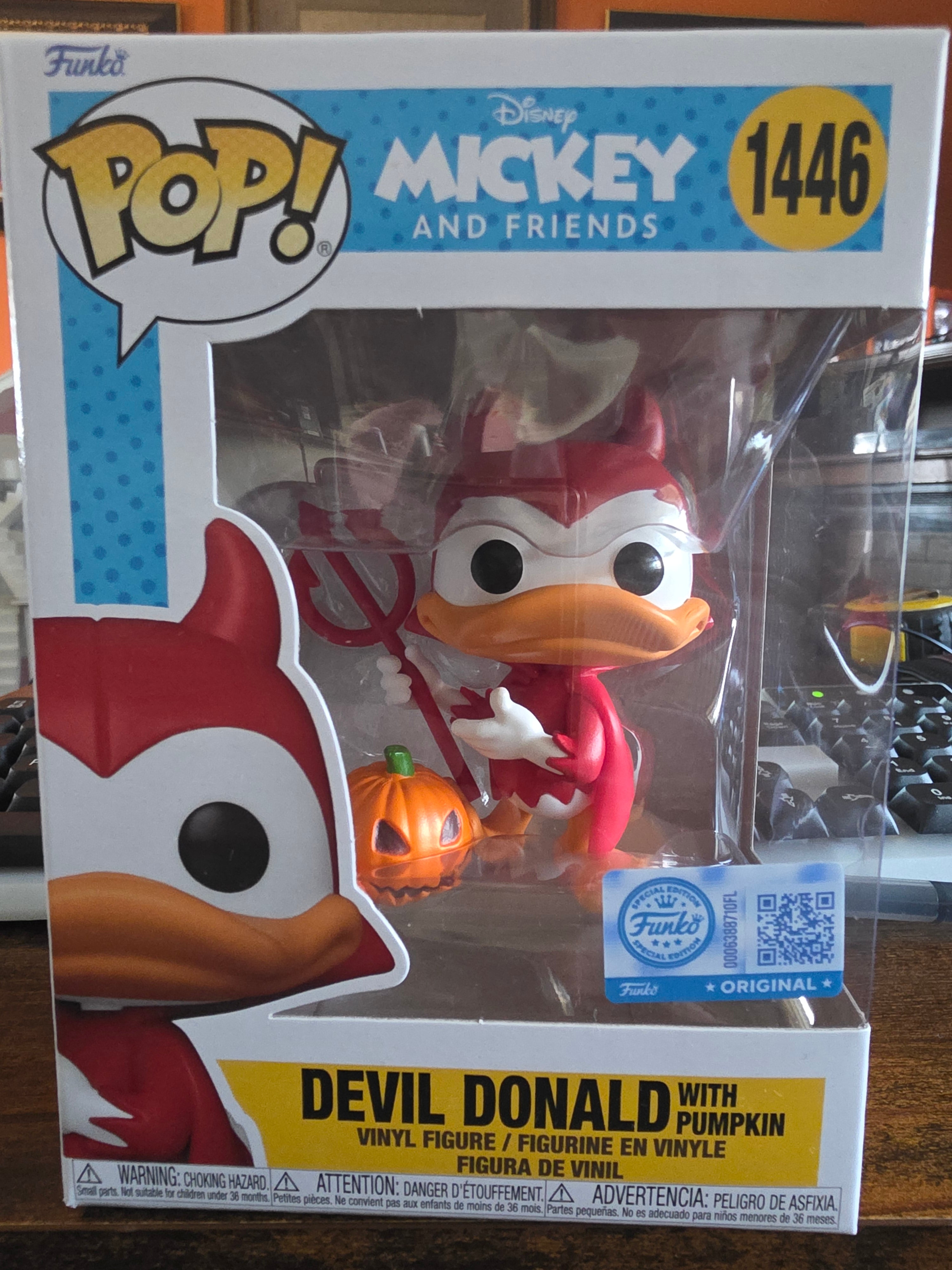 Disney`s Micky and Friends Devil Donald Funko Pop 1446