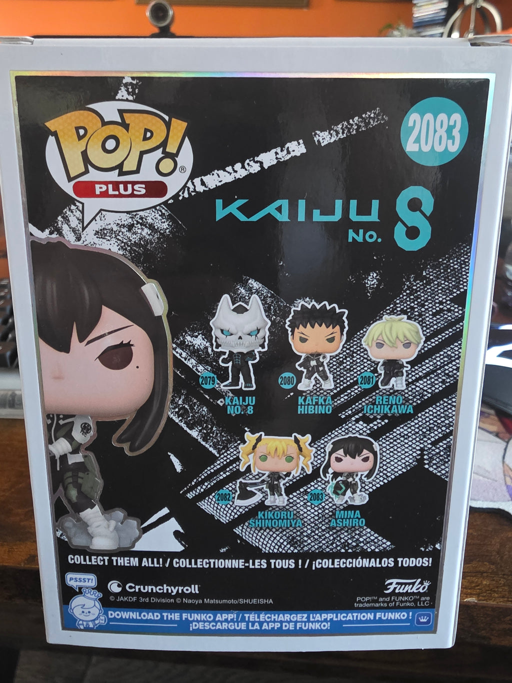 Kaiju No.8Mina Ashrio Funko Pop Plus #2083